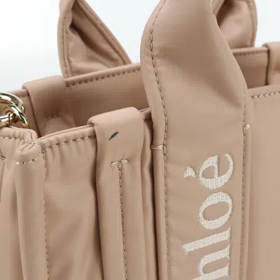 Pre-owned Chloé Pink Nylon Tote Bag ()