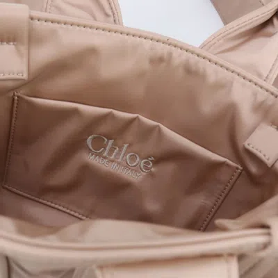 Pre-owned Chloé Pink Nylon Tote Bag ()