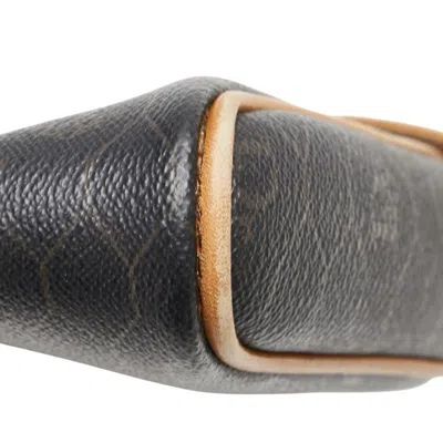 Pre-owned Dior Christian  Black Brown Pvc Leather Shoulder Bag () In Multi