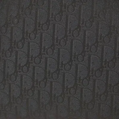 Pre-owned Dior Christian  Black Canvas Clutch Bag ()