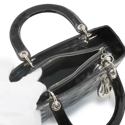 Pre-owned Dior Christian  Black Leather Handbag Shoulder Bag ()