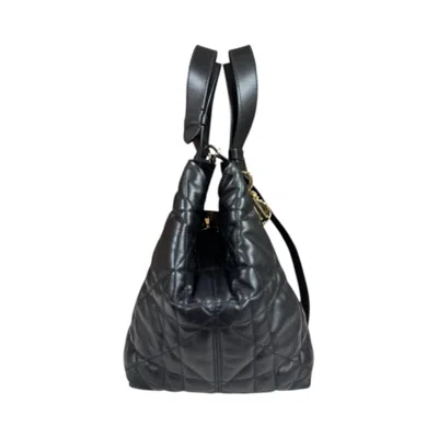 Pre-owned Dior Christian  Black Leather Tote Bag ()