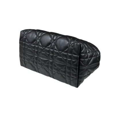 Pre-owned Dior Christian  Black Leather Tote Bag ()