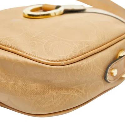 Pre-owned Dior Christian  Brown Pvc Leather Shoulder Bag ()