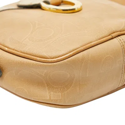 Pre-owned Dior Christian  Brown Pvc Leather Shoulder Bag ()