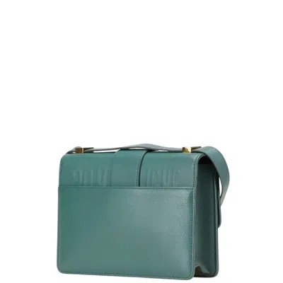 Pre-owned Dior Christian  Green Leather Shoulder Bag ()