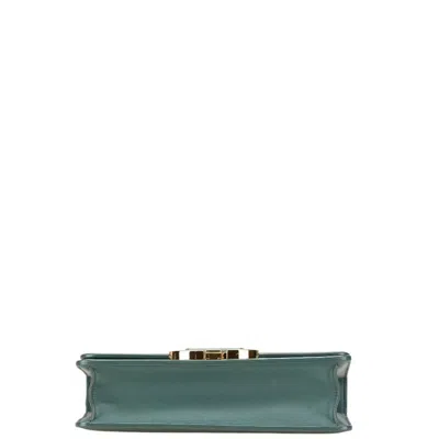 Pre-owned Dior Christian  Green Leather Shoulder Bag ()