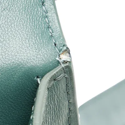 Pre-owned Dior Christian  Green Leather Shoulder Bag ()