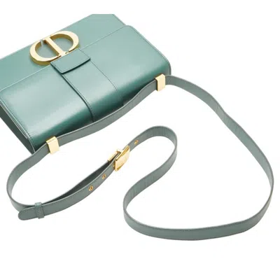 Pre-owned Dior Christian  Green Leather Shoulder Bag ()