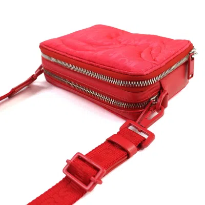 Pre-owned Dior Christian  Red Color Messenger Bag Shoulder Bag ()