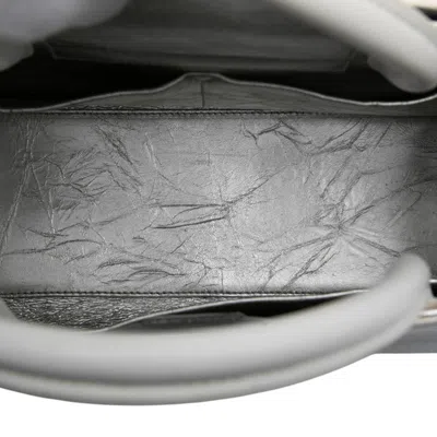 Pre-owned Dior Christian  Silver Leather Shoulder Bag Tote Bag ()