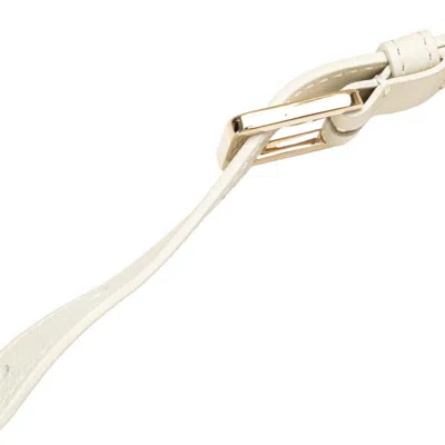 Pre-owned Dior Christian  White Leather Handbag Shoulder Bag ()