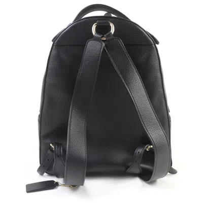 Pre-owned Coach Black Leather Backpack ()