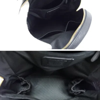 Pre-owned Coach Black Leather Backpack ()