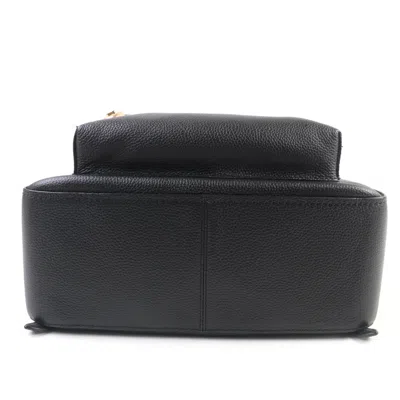 Pre-owned Coach Black Leather Backpack ()
