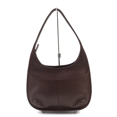 Pre-owned Coach Brown Leather Shoulder Bag ()