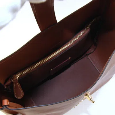 Pre-owned Coach Brown Leather Shoulder Bag ()