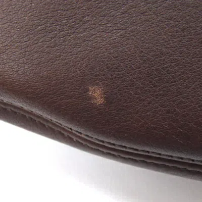 Pre-owned Coach Dark Brown Leather Tote Bag ()