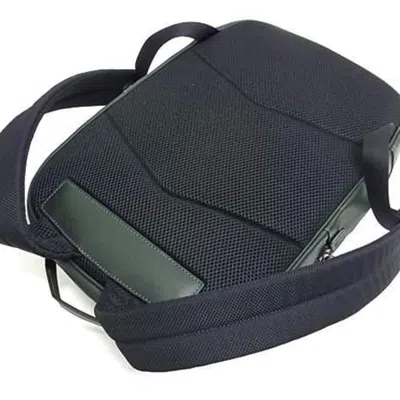 Pre-owned Coach Gray Green Leather Backpack Handbag Shoulder Bag () In Multi