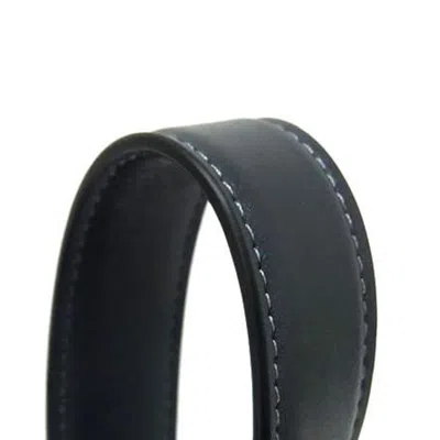 Pre-owned Coach Gray Navy Canvas Leather Handbag Shoulder Bag Tote Bag () In Multi