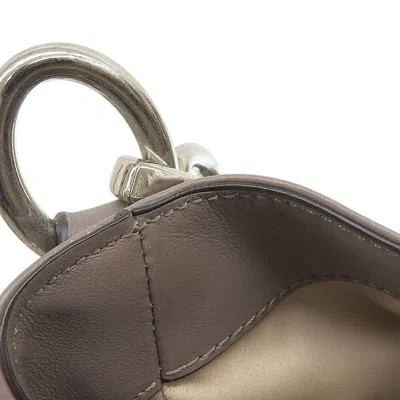 Pre-owned Coach Grayish Leather Handbag Shoulder Bag Tote Bag ()