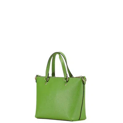 Pre-owned Coach Green Leather Handbag Shoulder Bag ()