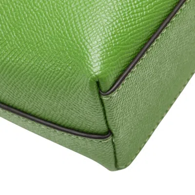 Pre-owned Coach Green Leather Handbag Shoulder Bag ()