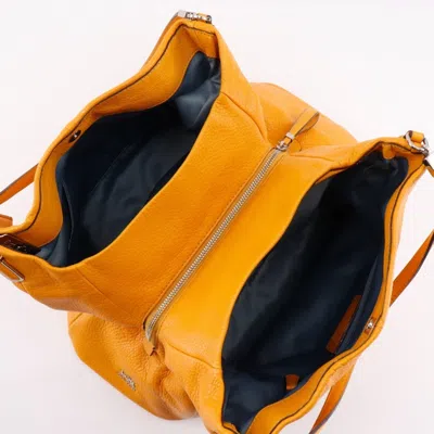 Pre-owned Coach Orange Leather Tote Bag ()