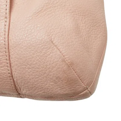 Pre-owned Coach Pink Leather Handbag Shoulder Bag ()