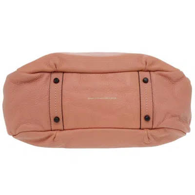 Pre-owned Coach Pink Leather Tote Bag ()