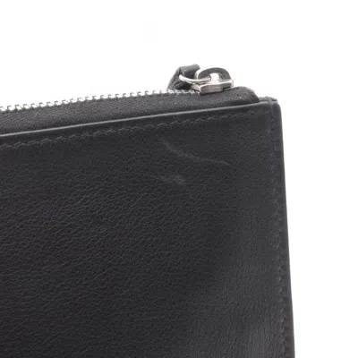 Pre-owned Dior Homme Black Leather Clutch Bag ()