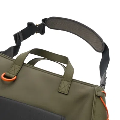 Pre-owned Dior Homme Khaki Nylon Tote Bag () In Brown