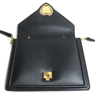 Pre-owned Dolce & Gabbana Black Leather Shoulder Bag ()