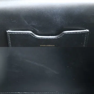 Pre-owned Dolce & Gabbana Black Leather Shoulder Bag ()