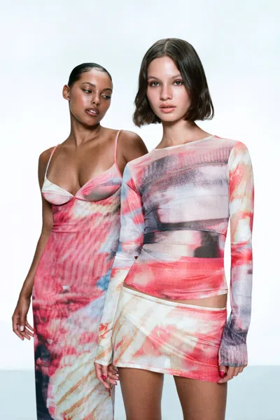 Ho25 Elektra Skirt In Multi