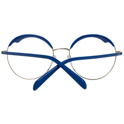 Pucci Emilio  Blue Metal & Plastic Glasses Women's (frames) In Blue