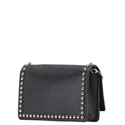 Pre-owned Fendi Black Leather Shoulder Bag ()