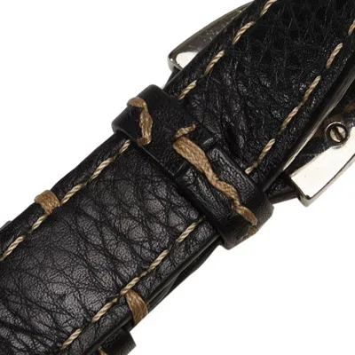 Pre-owned Fendi Black Leather Shoulder Bag ()