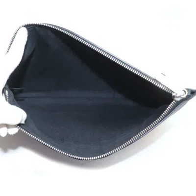 Pre-owned Fendi Black Multi-color Leather Clutch Bag ()