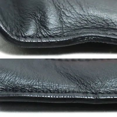 Pre-owned Fendi Black Multi-color Leather Clutch Bag ()