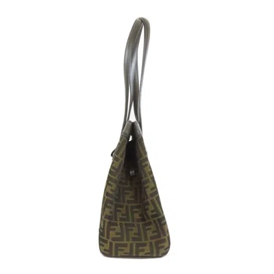 Pre-owned Fendi Brown Canvas Tote Bag ()