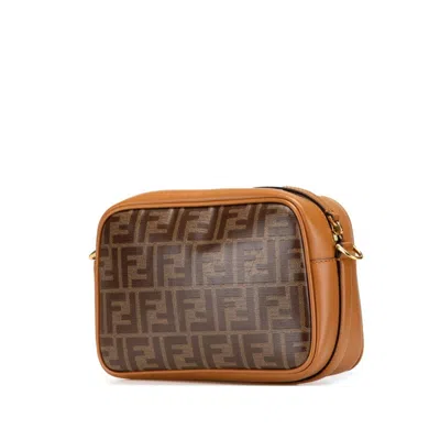 Pre-owned Fendi Brown Pvc Leather Shoulder Bag ()