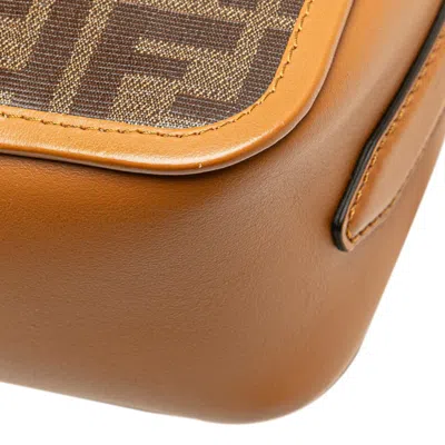 Pre-owned Fendi Brown Pvc Leather Shoulder Bag ()