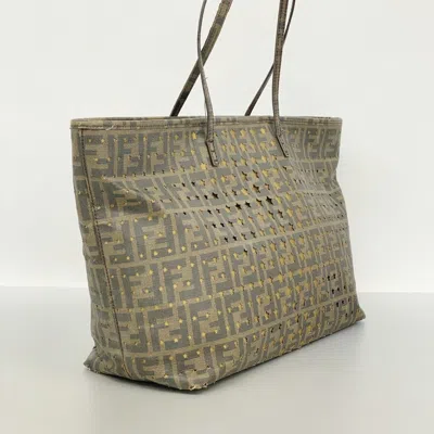 Pre-owned Fendi Brown Pvc Tote Bag ()