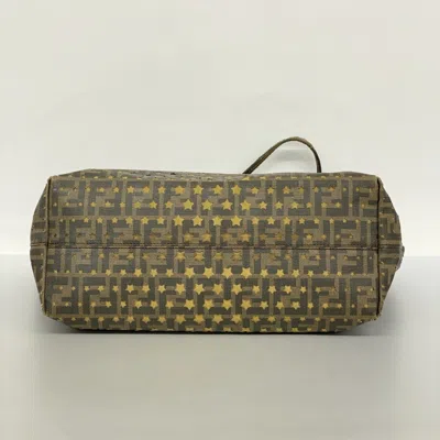 Pre-owned Fendi Brown Pvc Tote Bag ()