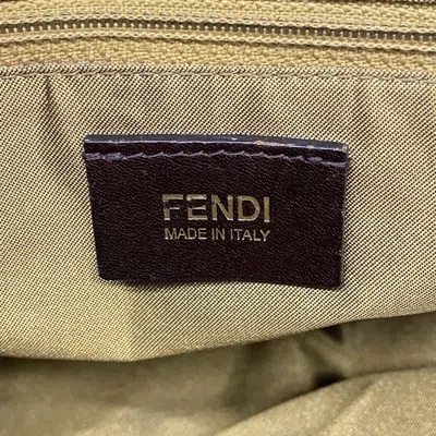 Pre-owned Fendi Brown Pvc Tote Bag ()