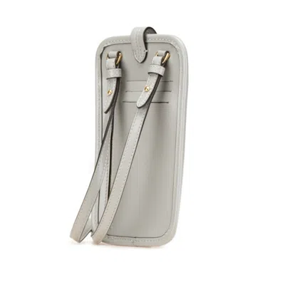 Pre-owned Fendi Gray Leather Shoulder Bag ()