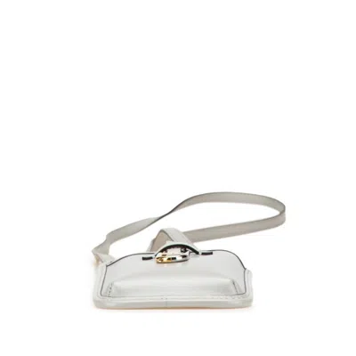 Pre-owned Fendi Gray Leather Shoulder Bag ()