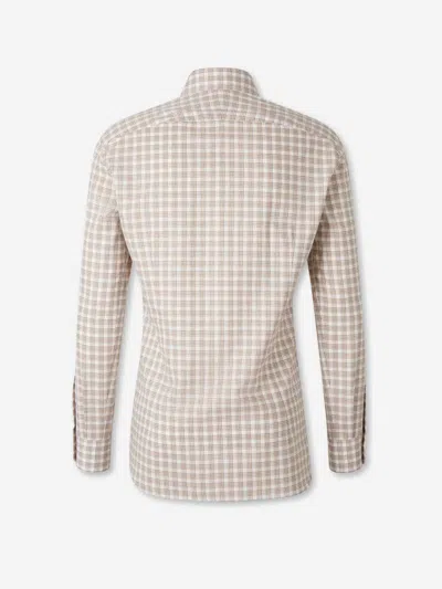 Atelier Munro Check Shirt In Brown