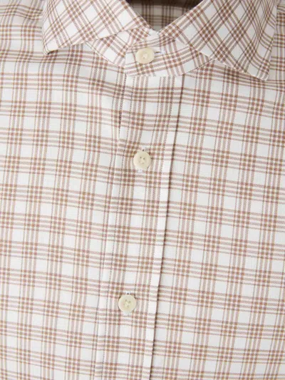 Atelier Munro Check Shirt In Brown